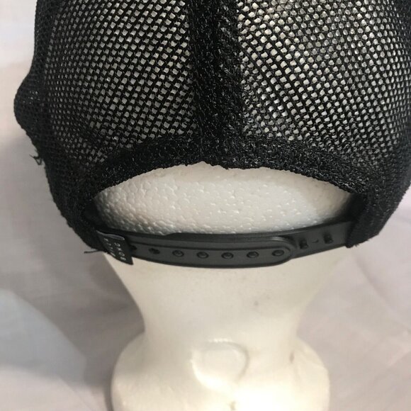 Billabong Palm Print Baseball Hat Black Mesh Adjustable Snapback Cap One Size - Picture 6 of 8